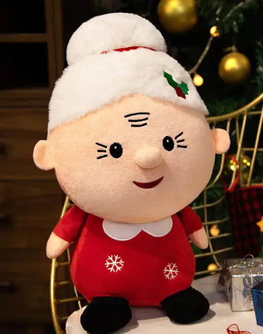 Plush Christmas figures